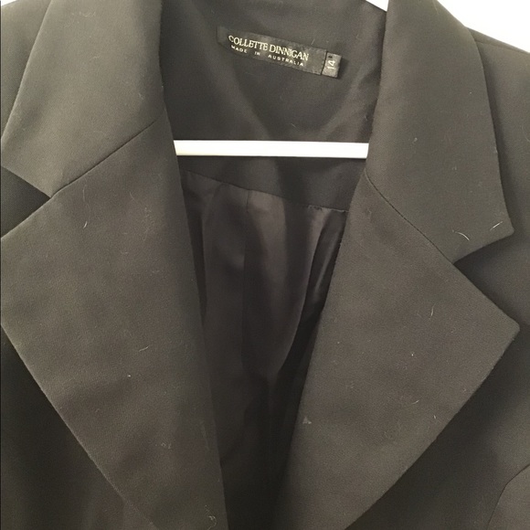 COLLETTE DINNIGAN AUSTRALIAN WOOL BLAZER 14 EUC - Picture 2 of 5